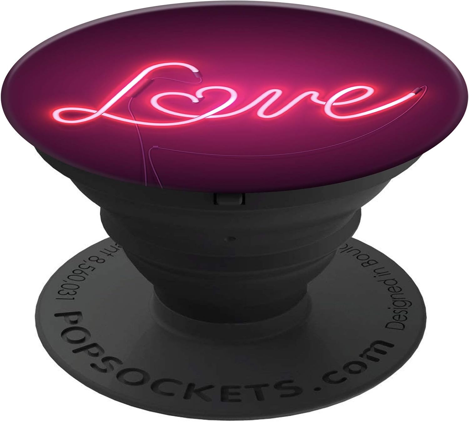 PopSockets: Collapsible Grip and Stand for Phones and Tablets - Love Sign