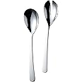 Royal van Kempen & Begeer Royal (2pc) Spoon + Fork, 2 Piece Salad Serving Set, Mirror Finish