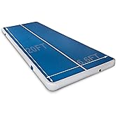 ERfairdeal Tumble Track 20FT Air Gymnastics Track Mat Tumbling Air Mat | 20FTx6.6FTx8 inches Thickness Electric Air Pump for Gym/Training/Yoga/Home use/Exercise/Cheerleading/Water