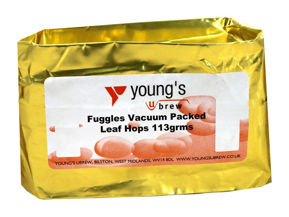 Vacuum Packed Leaf Hops - Fuggles