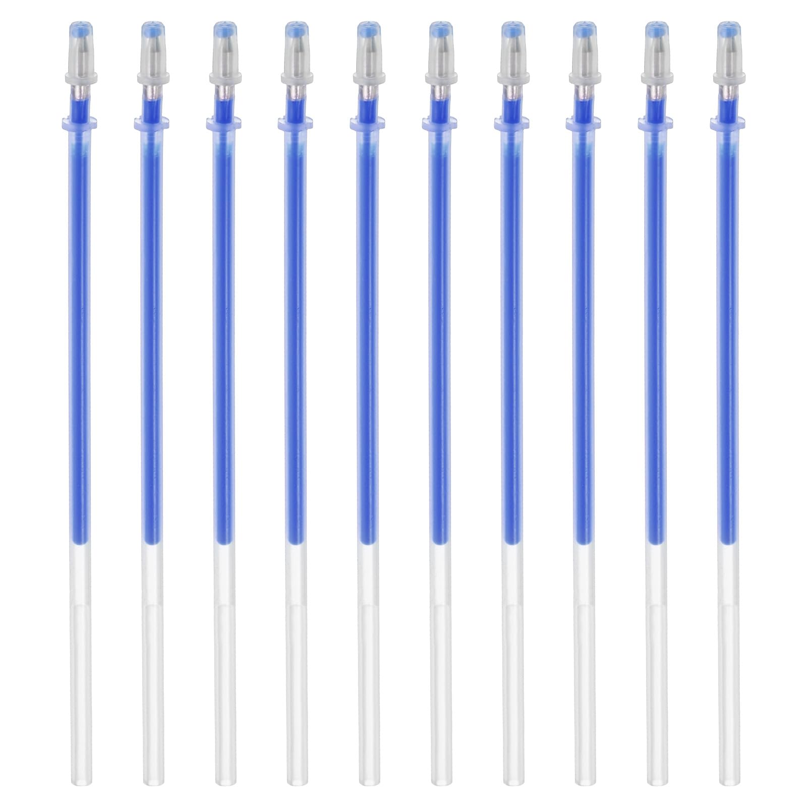 PATIKIL 1mm Gel Pens Refills, 48 Pack Fluorescence Metallic Ink Bold Point for Adults Coloring Books Scrapbooking Art Drawing Journaling, Light Blue
