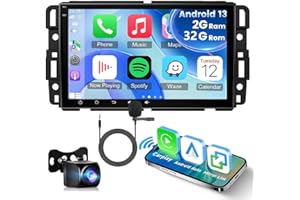 Android 13 Car Stereo for GMC Sierra Yukon Acadia 2007-2014 GMT900/K2XX, for GMC Terrain 2010-2017, 7in Car Radio GPS 2+32G f