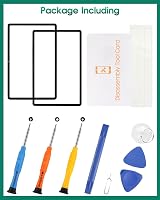 SRJTEK for Samsung Galaxy Tab S7+ Front Glass Screen Replacement T970 Outer Lens view 5