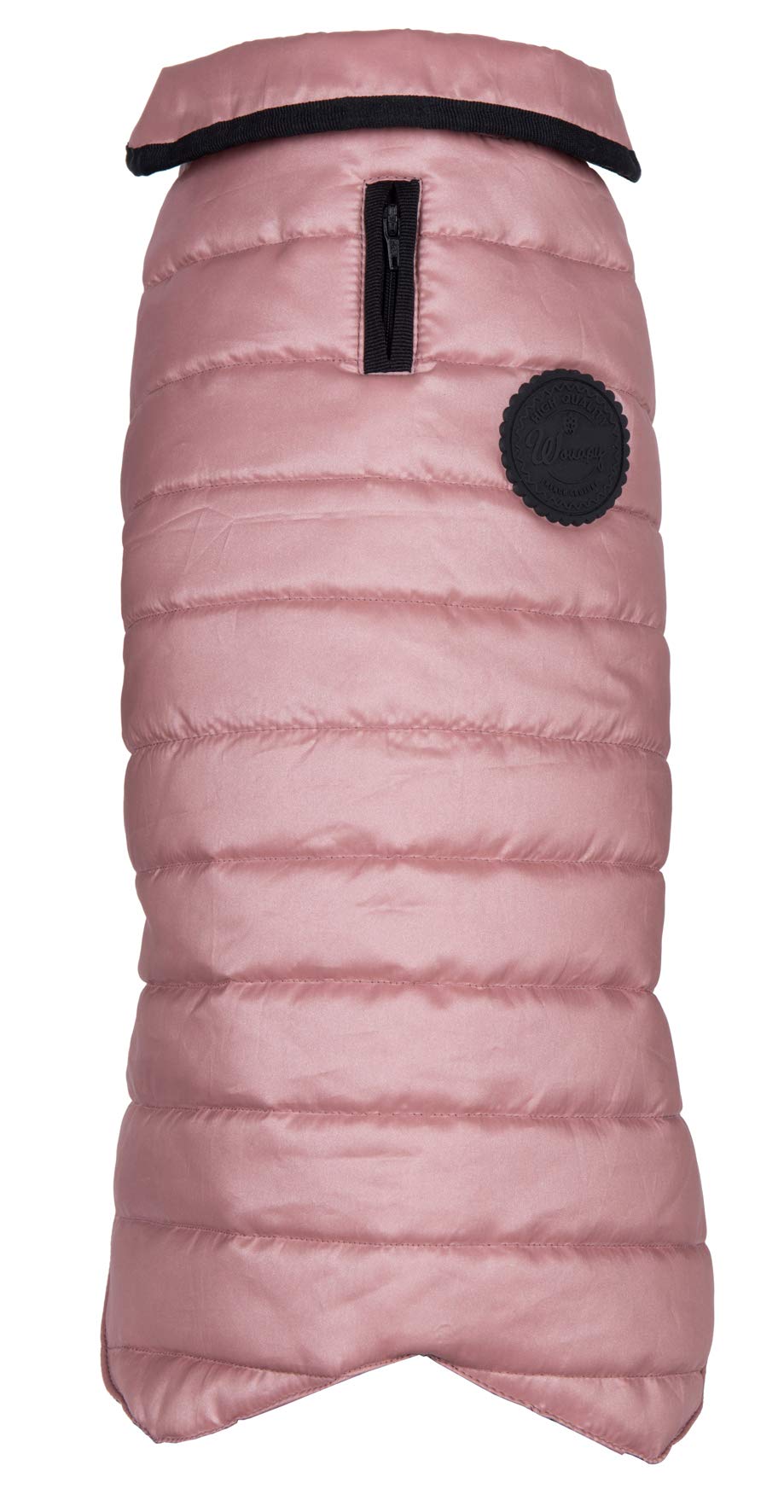 Wouapy "Milk Shake Pink" Coat in Size 30, Protects Your Dog from Bad Weather