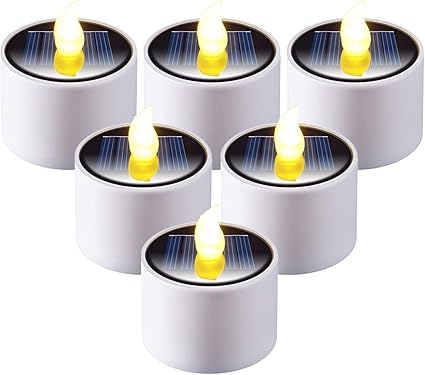 Amazon Ymenow Led太陽光キャンドルライト 防水無炎ろうそく 自動オン オフ 暖光色 電池式癒しの灯り 雰囲気蝋燭 安全 省エネ 結婚式 誕生日 記念日 屋内屋外飾り 6個セット Ymenow キャンドルライト
