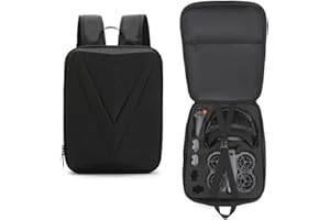 Carrying Case for DJI Neo 2 Goggles N3, Travel Backpack Storage Bag for Batteries, Cable, Charging Hub