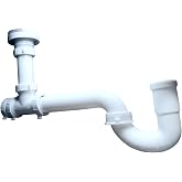 Tuuber air admittance valve 1-1/2-in with sink drain p-trap kit