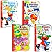 Sesame Street Elmo Christmas Board Book Set For Kids Toddlers (Set of 2 Board Books)