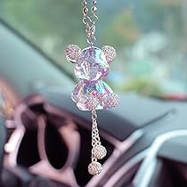 Amazon.com: YOYLMAL Bling Diamond Car Hanging Accessories for ...
