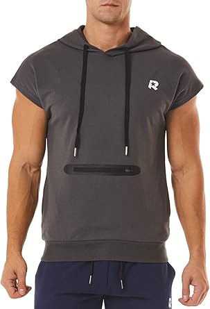 short sleeve workout hoodie