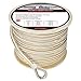 Extreme Max 3006.2267 BoatTector Premium Double Braid Nylon Anchor Line with Thimble - 1/2