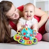 HOLA Baby Toys 3-in-1 Musical Elephant Piano Learning Toy 6-18 Months view 8