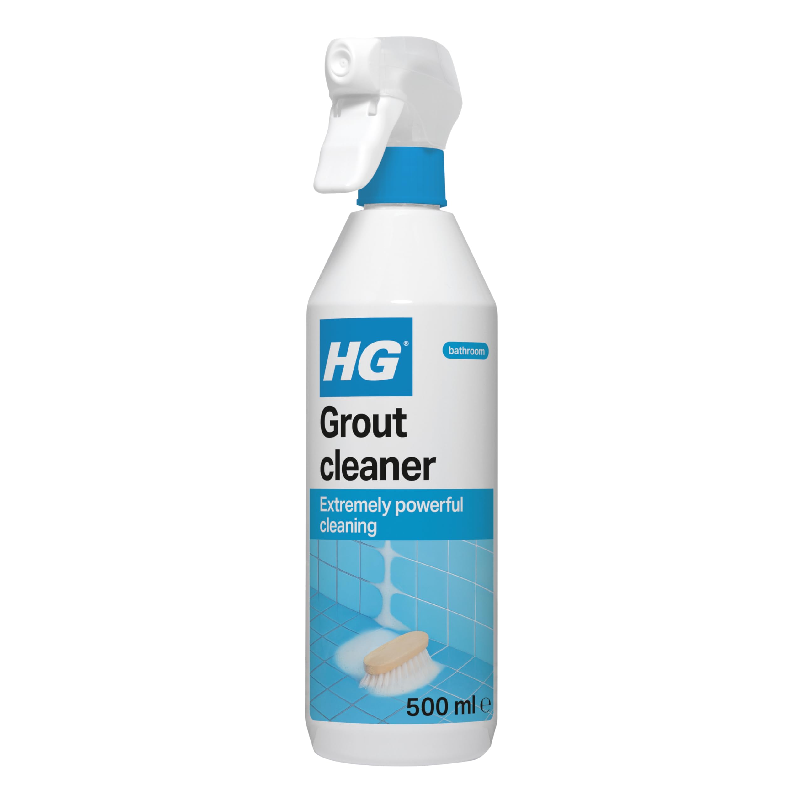 HG Grout Cleaner Ready-to-Use, Removes Stubborn Dirt from Wall & Floor Tile Grout – 500ml