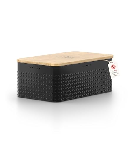 Amazon.com: Bodum Bistro Bread Box, White: Home & Kitchen