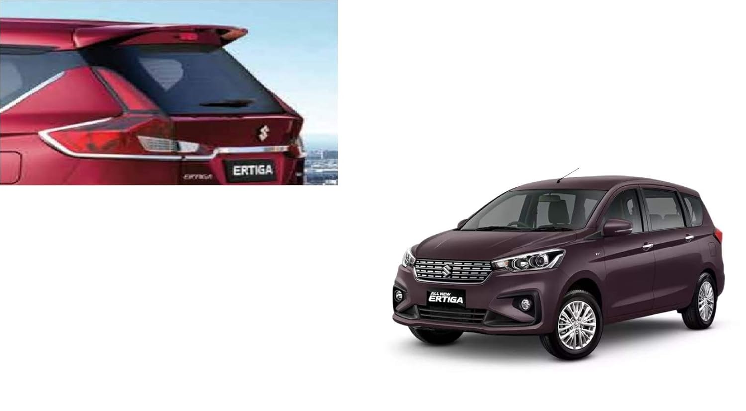 PP Infinity Ertiga Spoiler 20182019 (Burgundy Red) Amazon.in Car