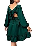 blibean Girl Winter Tie Back Dress Tween Long