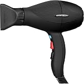 Sam Villa Professional Ionic Hair Dryer, Variable Speed &amp; Heat | Lightweight, Quiet 1875-Watt Dryer with Ionic Technology and Variable Speed and Heat Controls.