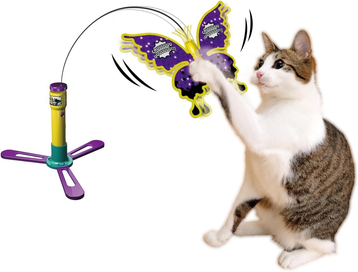 Amazon ペティオ Petio 猫用おもちゃ ワイルドマウス フライングバタフライ バタフライ ペティオ Petio おもちゃ 通販