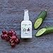 Pleni Naturals Cucumber + Grape Baby Massage Oil and Moisturizer 4oz with All Natural and Organic Red Rapsberry Seed Oil, Dermatologist Tested and Safe for Sensitive Skin