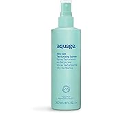 Aquage Texturizing Sea Salt Spray &amp; Volumizing Hair Mist, 8 oz | Boosts Beachy Waves for Women &amp; Men with Fine Strands, Cuticle-Smoothing Heat Protectant with Dead Sea Salts &amp; AlgaePlex