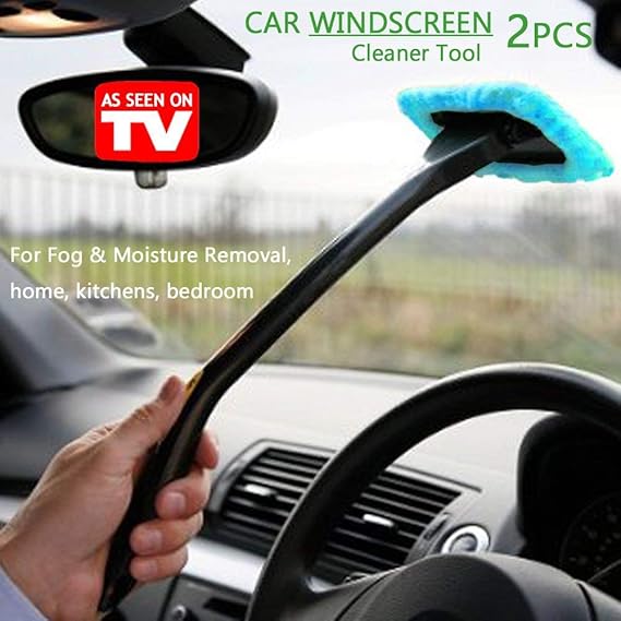 WINDSHIELD BRUSH Car Windscreen Cleaner Tools From Inside Window