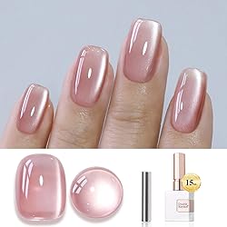 Double Rhythm Jelly Glass Cat Eye Gel Polish with
