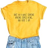 BLACKMYTH Women's Graphic Funny T Shirt Cute Tops Teen Girl Tee