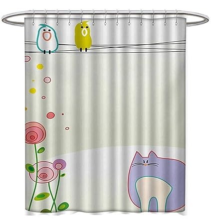 Amazon Com Toddler Shower Curtains Digital Printing Cute