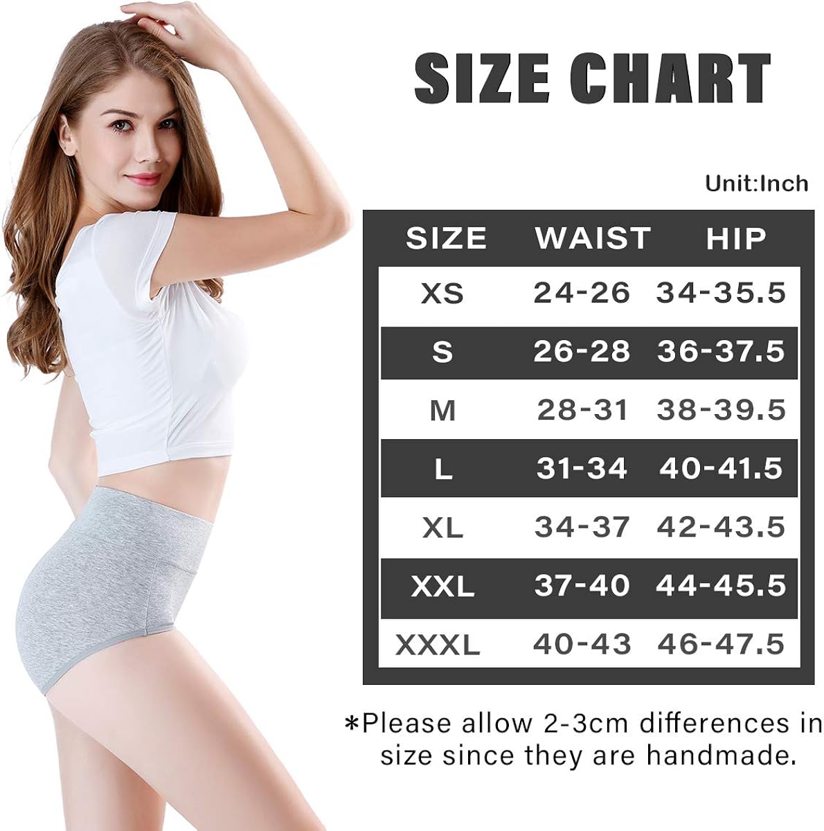 Panties size. Panties size