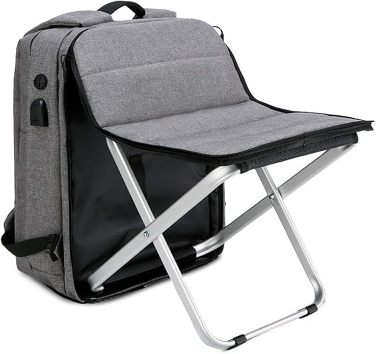 Amazon リュックチェア バッグ 座れるリュック 大容量 バックパック