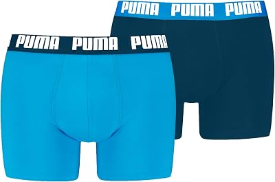 Lot de 2 Boxers Stretch pour Homme - Confortables et Extensibles, Speed Blue - New, S