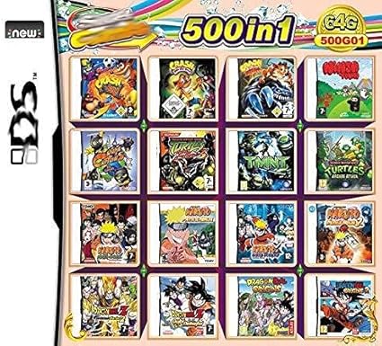 Jeu 500 En 1 Pack De Jeu Nds Game Cartridge Ds Nds Ndsl Ndsi 3ds 2ds Xl Nouveau Amazon Fr Informatique