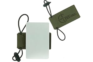 Cole-Tac Cheat Sheet V2 Scope Mounted DOPE Chart Reader Ranger Green