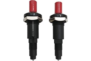 MENSI Gas Heater One Outlet Piezo Igniter Spark Plug Push Button Ceramic igniter 2PCS