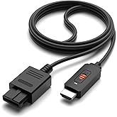 Arector N64 to HDMI Converter, HDMI Converter Supports 4:3/16:9 Ratio Conversion, Compatible for Nintendo 64/SNES/NGC/SFC