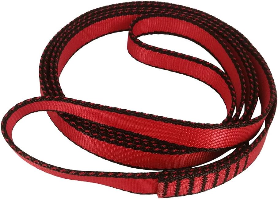 FOSER 18mm Nylon Climbing Sling Runner, 23KN Nylon Rope, Apply to Rock Climbing, Mountaineering, Hiking, Downhill, Emergency Equipment, etc : Sports & Outdoors