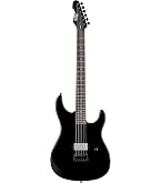 Amazon.com: ESP LTD Phoenix Black Metal - Black Satin : Musical
