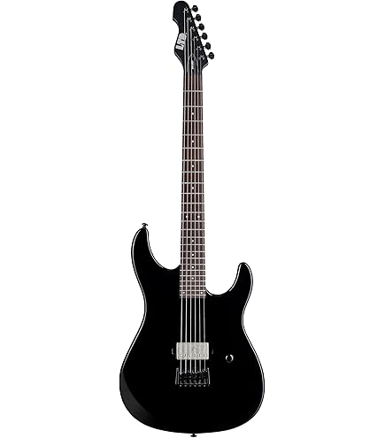 Amazon.com: ESP LTD TE-401 Electric Guitar, Black Satin : Musical