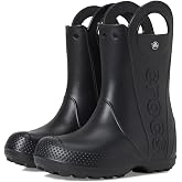 Crocs Kids' Handle It Rain Boots | Waterproof Slip On Shoes | Kids' Rain Boots