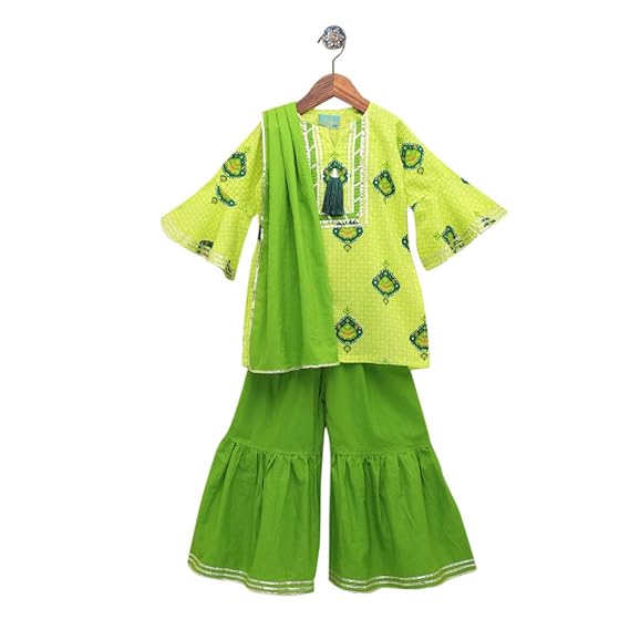 hopscotch ethnic dresses for girl