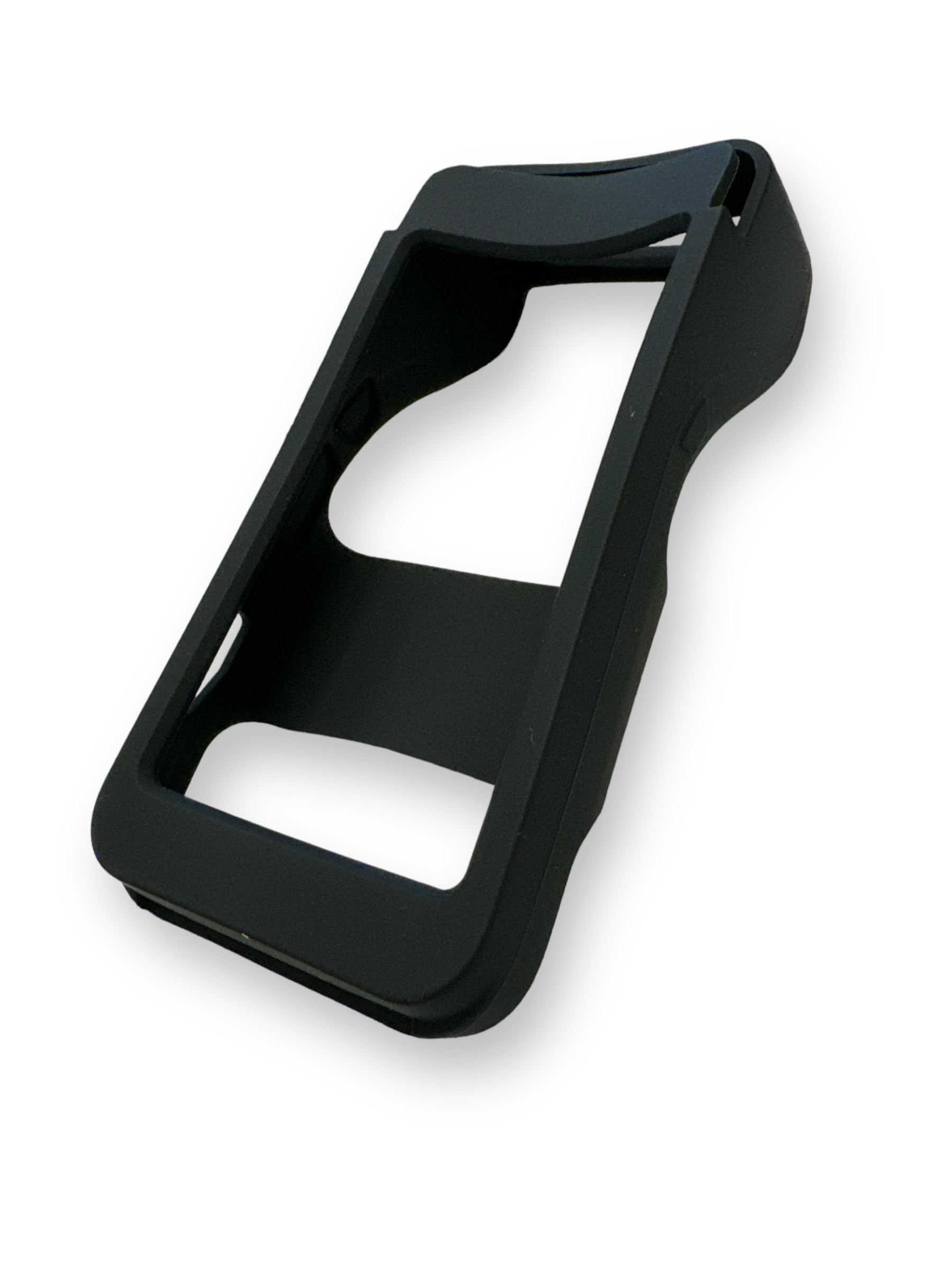 Silicone Protective Bumper Case For PAX A920 Pro (Device With Barcode) Compatible With Charging Dock (Black)