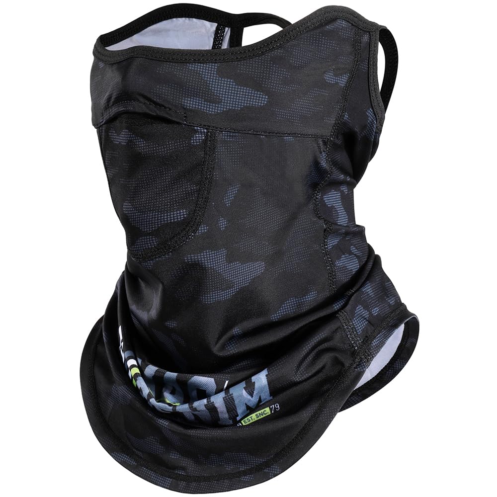 Photo 1 of WTACTFUL Sun Protection Cooling Neck Gaiter Face Mask for Men Women Fishing Kayaking Hiking Cycling Bicycle Ski Running Sports Black Camo L