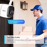 Tapo TC65 2K Outdoor Security Camera 3MP WiFi Wired Person Detection Night view 8