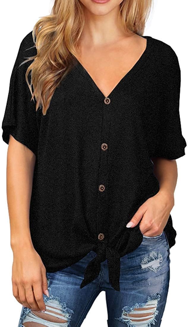 denim tie front shirt plus size