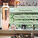 Prisha India Craft Pure Copper Water Bottle/Handmade Leak Proof Copper Vessel for Travel/JointFree Insulated Copper Thermos with Ayurvedic Health Benefits, 30 Ounce