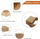 RLAVBL 25 Pack Small White Corrugated Shipping Boxes 6 x 4 x 3 in view 4