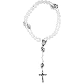 Venerare Immaculate Conception Catholic Rosary with Glass Beads
