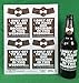 Be My Groomsman - Beer Labels - 4 Bottle Labels and 4 Neck Labels - For Weddings