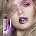 Lip Gloss, Holographic Long Lasting Metallic Liquid Lip Color, Iridescent Glitter Lipstick, SYZYGY (Phantom Assassin)