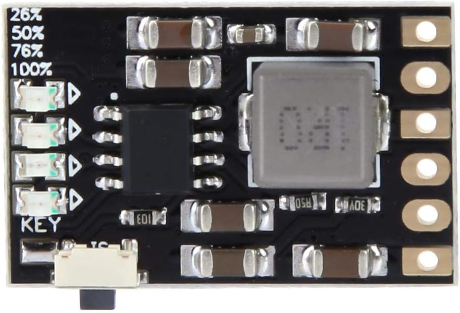 Charge Discharge Integrated Module, 2A 5V 4in1 Charger Discharge Module Charge Protection Board for 3.7V 4.2V Li-ion Battery